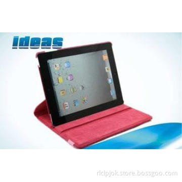 Rose Stand Cover Apple iPad Leather Cases for iPad 4 , 360